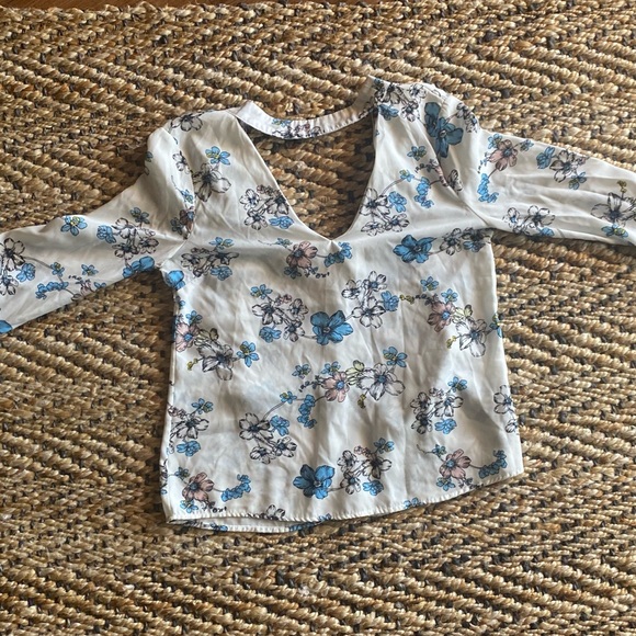 English Factory long sleeve Blouse Top - Picture 6 of 10